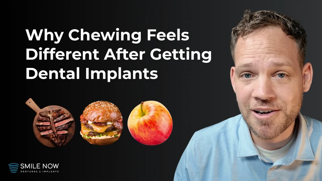 Thumbnail for a video about Eating After Implant Surgery: Why Chewing Feels Different & How to Adapt